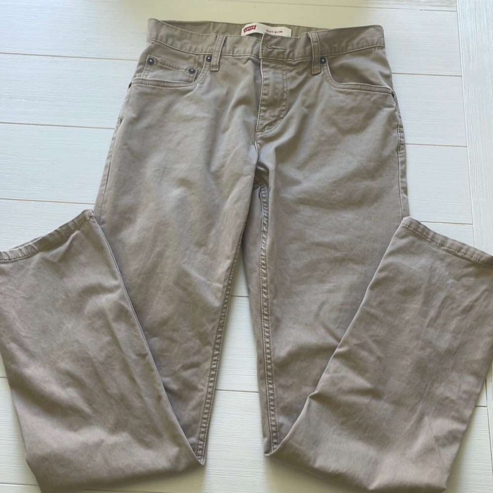 NWOT levi slim fit trousers